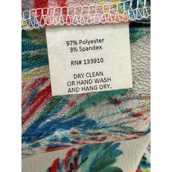 Show Me Your Mumu white blue tropical print mini dress size Small - Picture 4 of 15